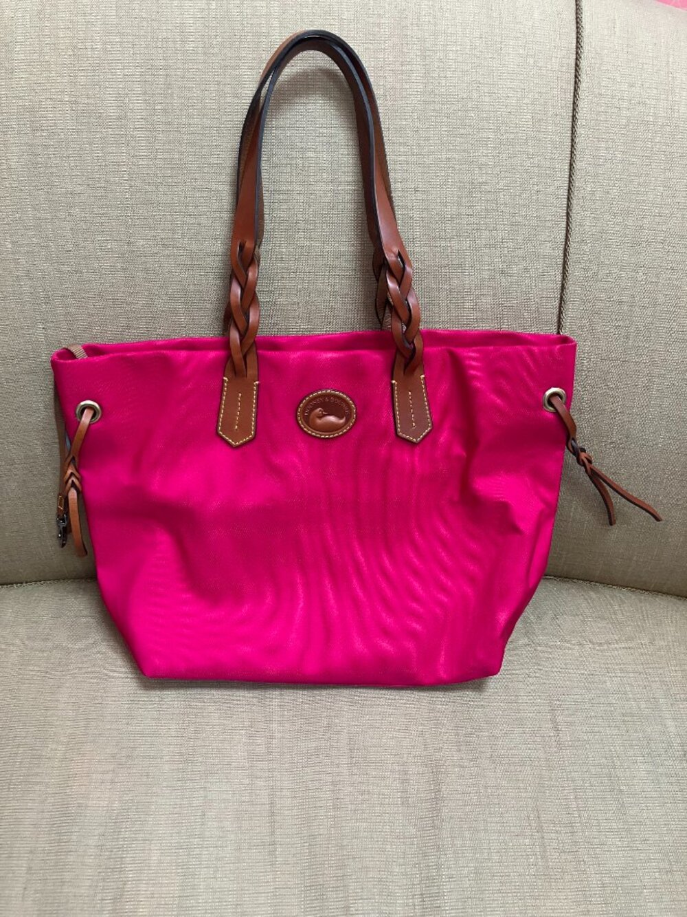 Dooney & Bourke Nylon Shopper Tote Bag, Like New!